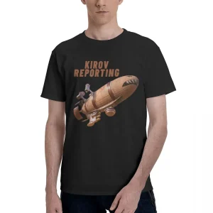 T Shirt Print Kirov Reporting Red Alert 2 Game Casual Tops Mens Women T-Shirts Pure Cotton Short Sleeve Big Size 6XL Male Tees
